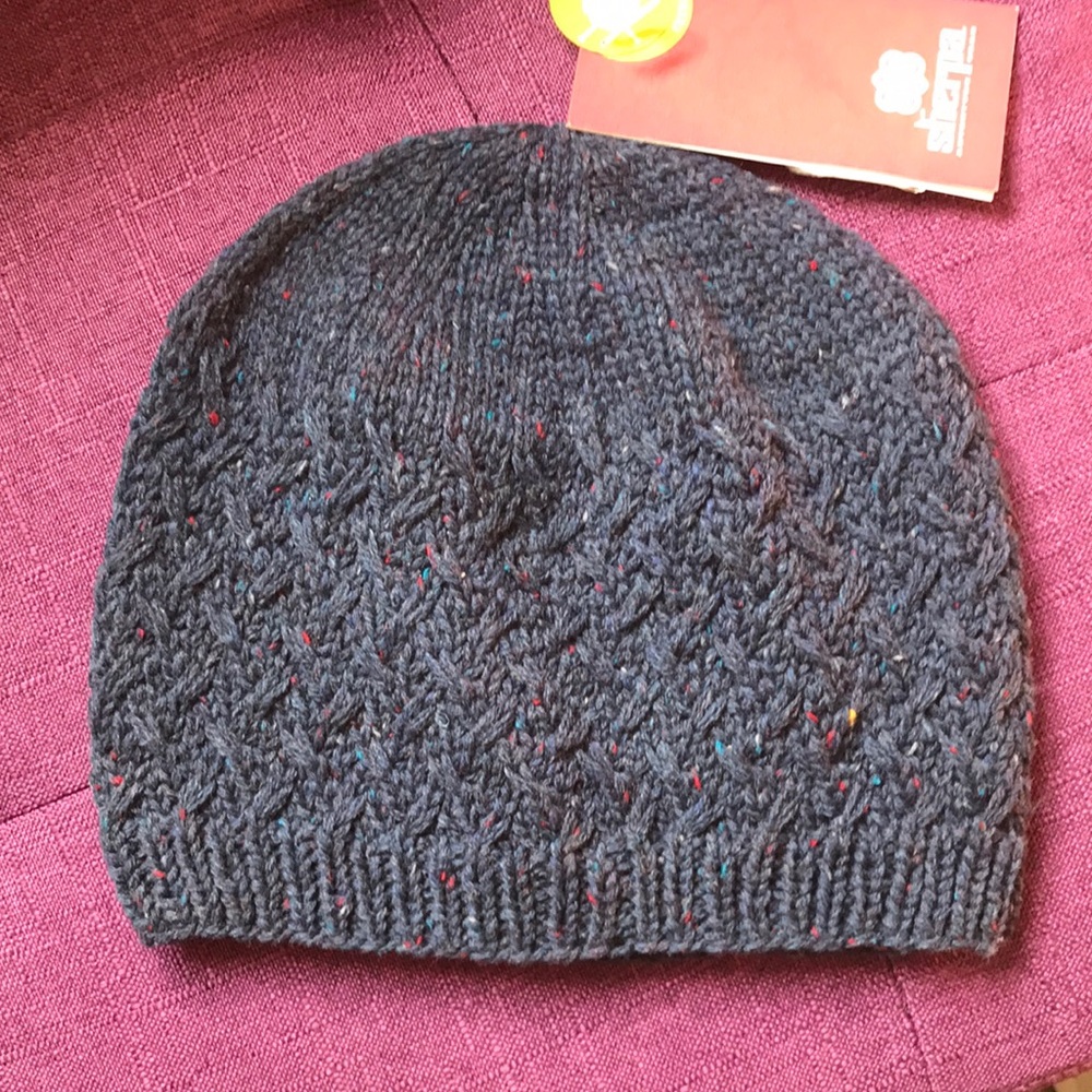 Sherpa Adventure gear knit hat beanie. Rathee Blue unisex